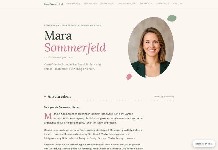 Flora &ndash; Design-Vorschau