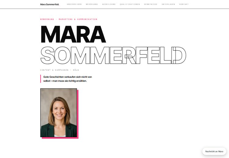 Garde &ndash; Design-Vorschau